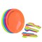 Reusable Cutlery Set of 4 Plastic Plates, Spoons, Forks and Knives for Baby and Toddlers